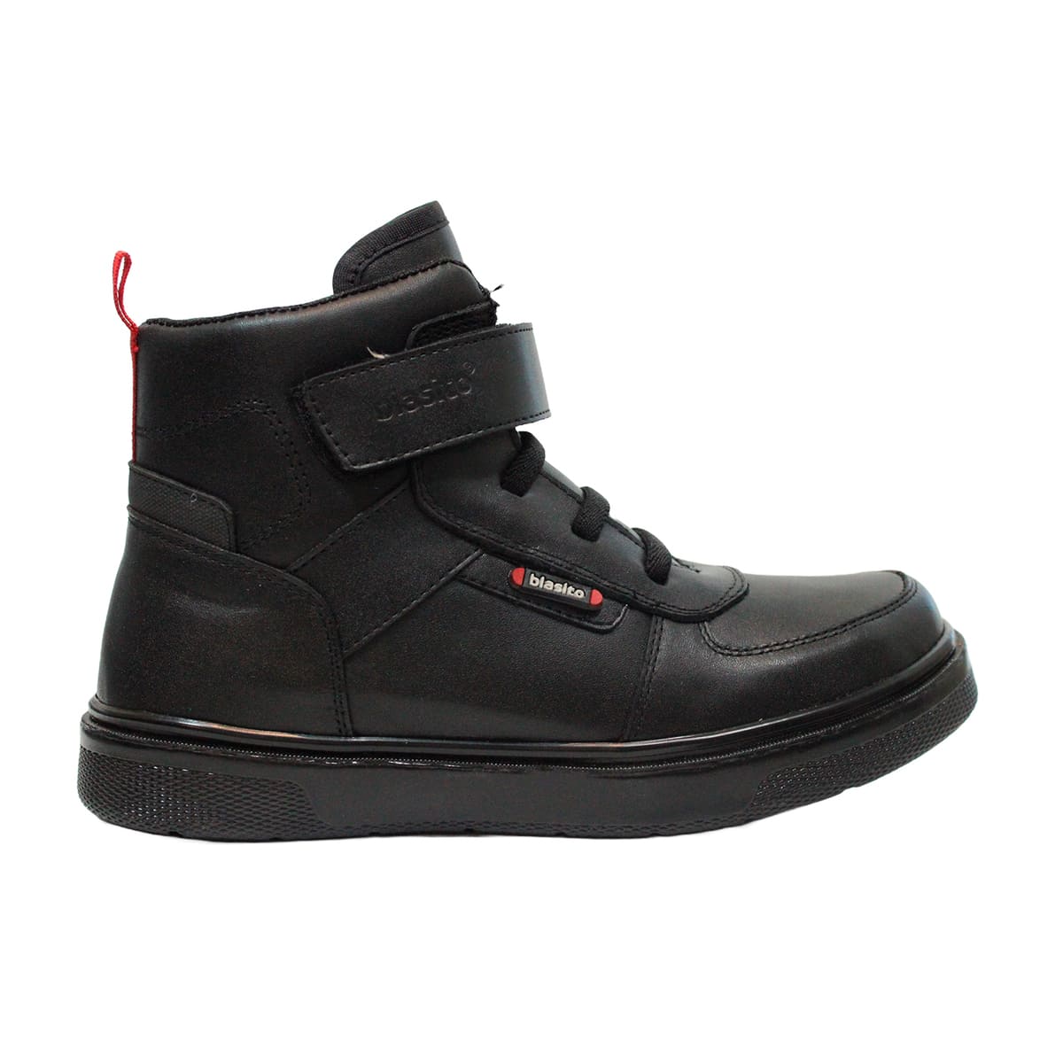 Botin Escolar con Velcro 18-21 Negro Blasito