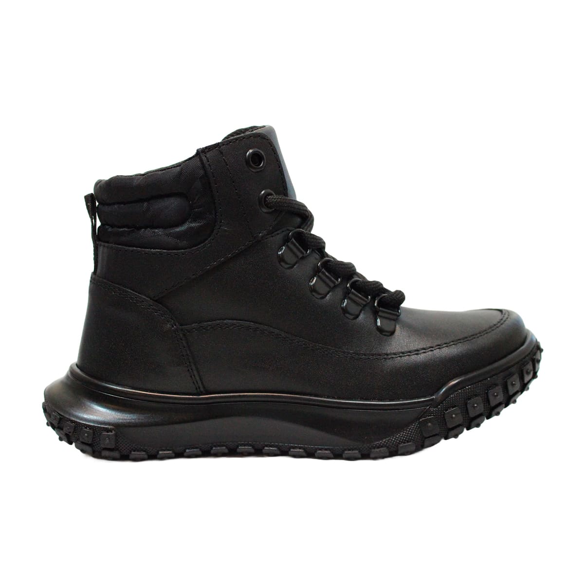 Botin Escolar con Agujeta 22-25 Negro Blasito