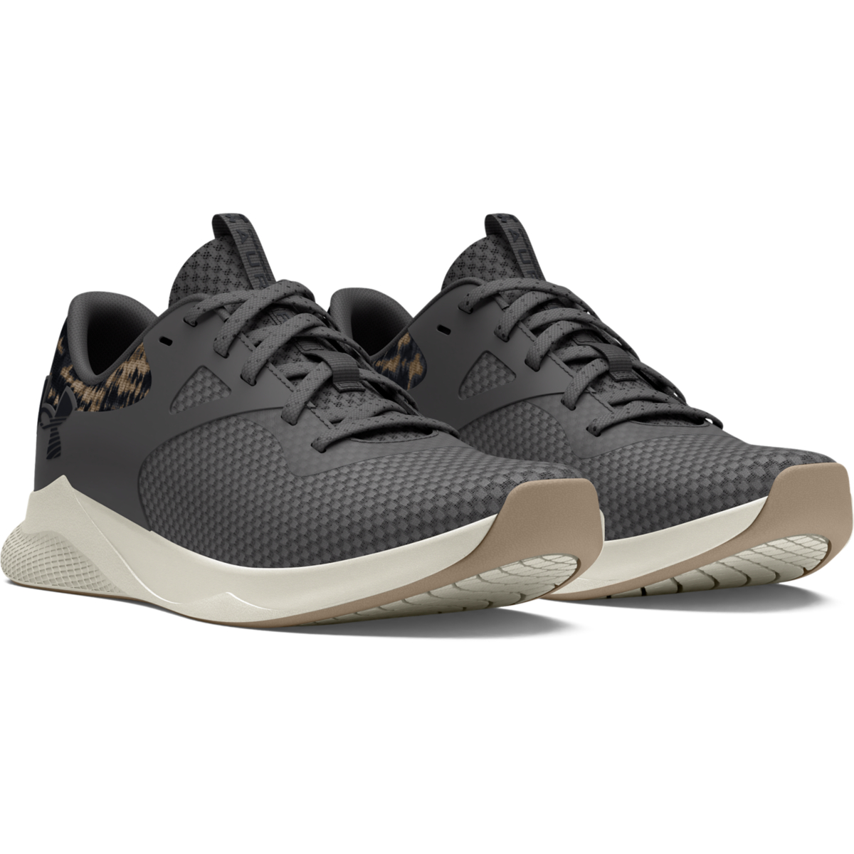 Tenis Charged Aurora Gris Under Armour para Mujer