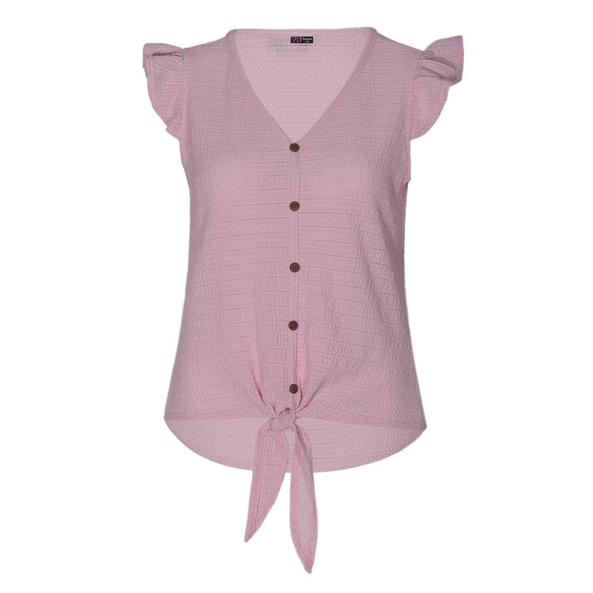 Blusa con Cuello V para Mujer Juniors 7Junior