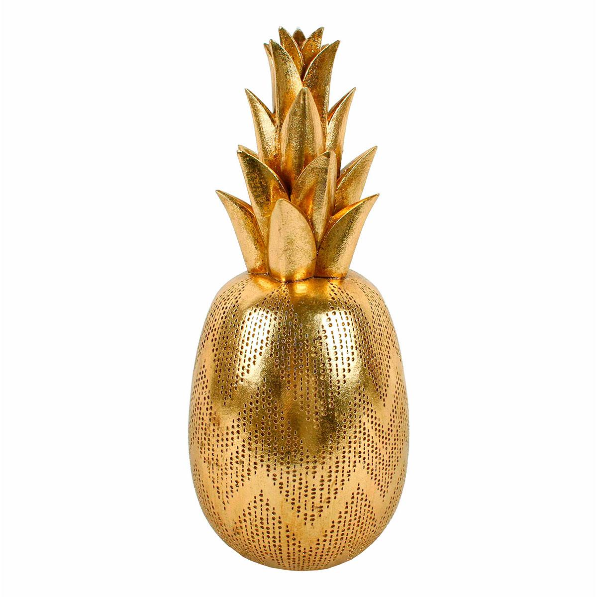 Figura Decorativa Piña Dorada Vintage Home