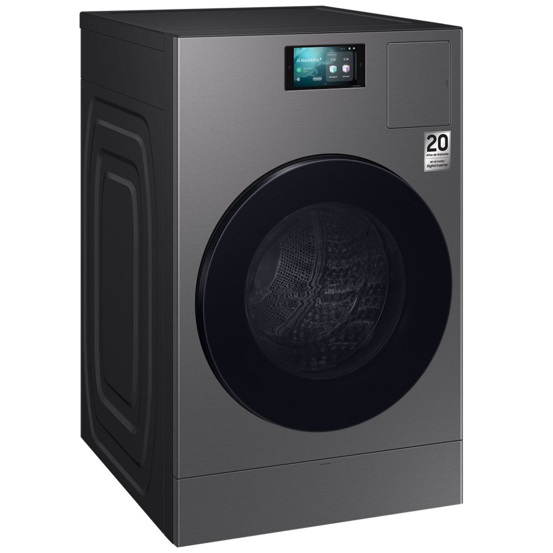 Lavasecadora Bespoke Samsung Ai 26Kg  Wd26Dvs15R7  Gris