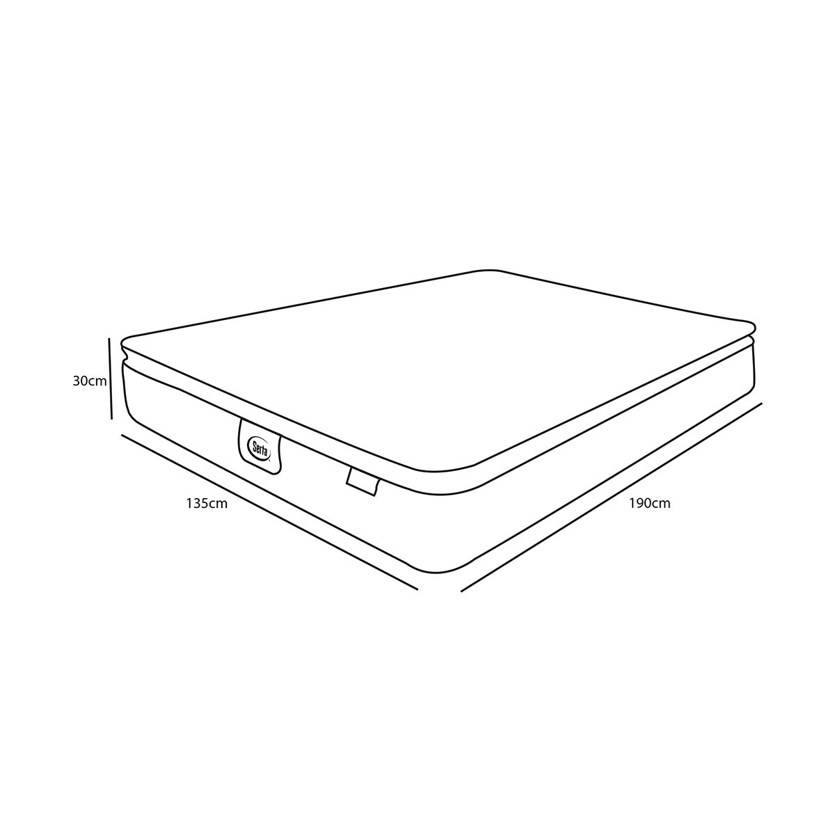 Colchón Matrimonial Arrow Serta