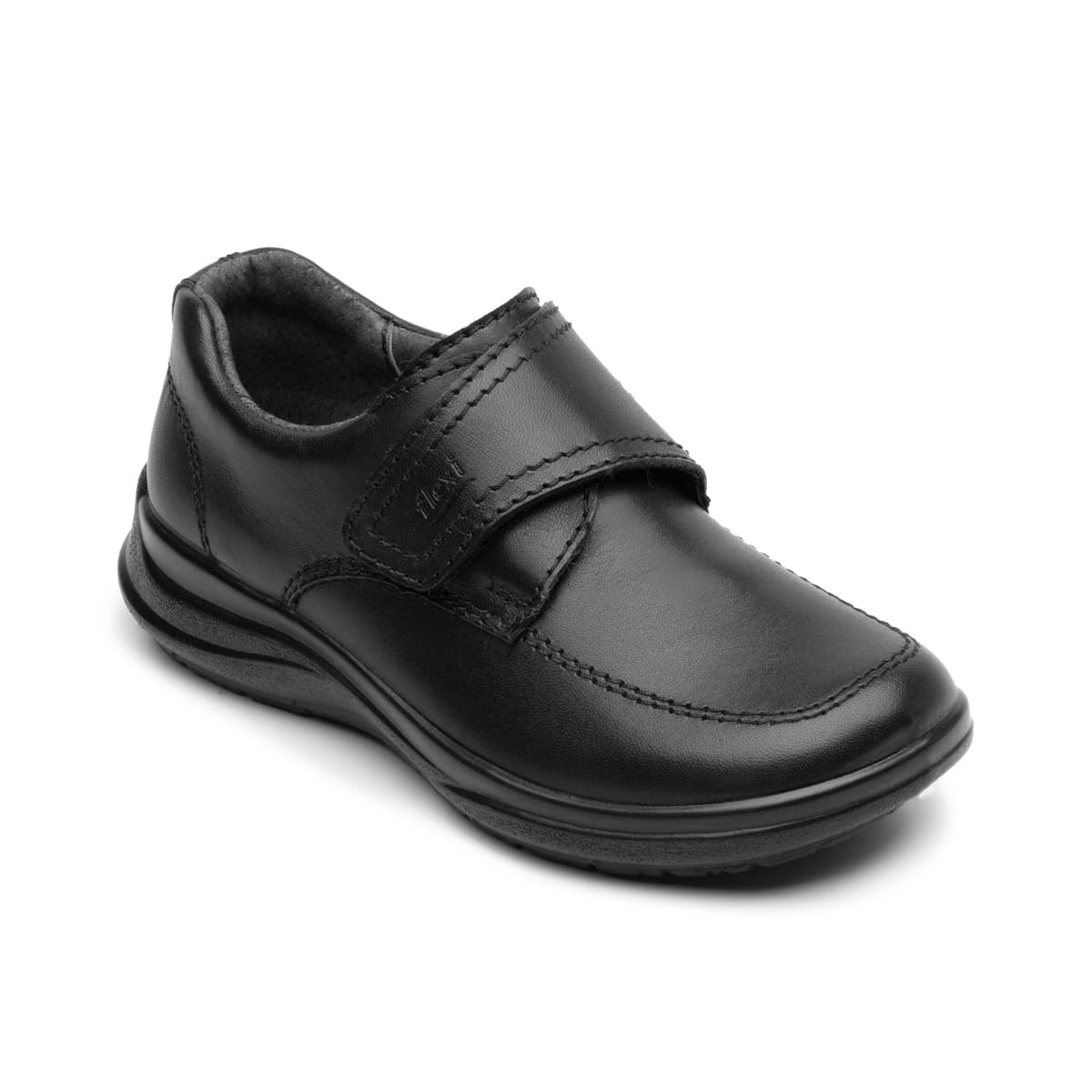 Zapato Choclo Mcqueen 17-21 Negro para Niño Flexi