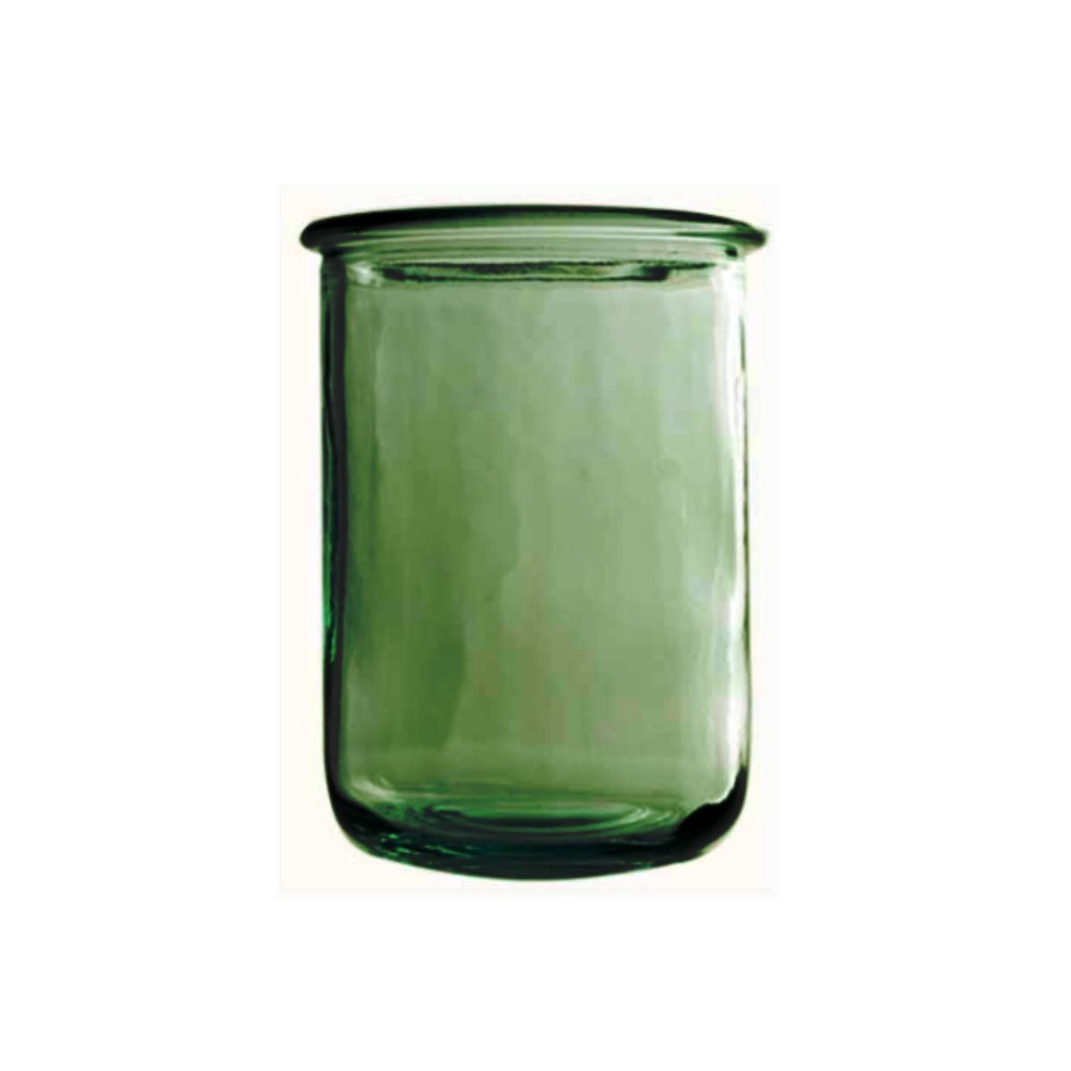 Vaso Liso Verde de Vidrio 450 Cc San Miguel