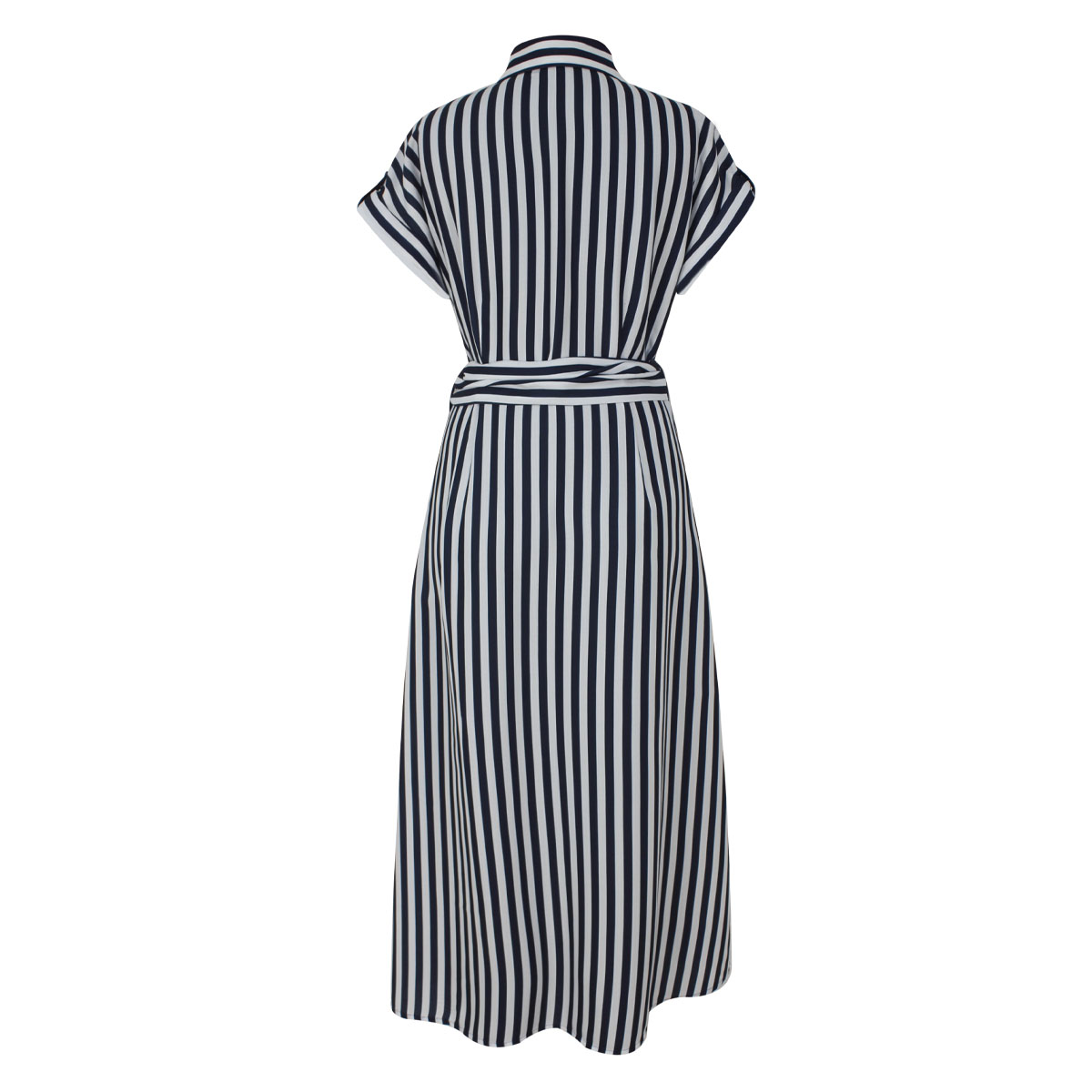 Vestido Camisero a Rayas Basel