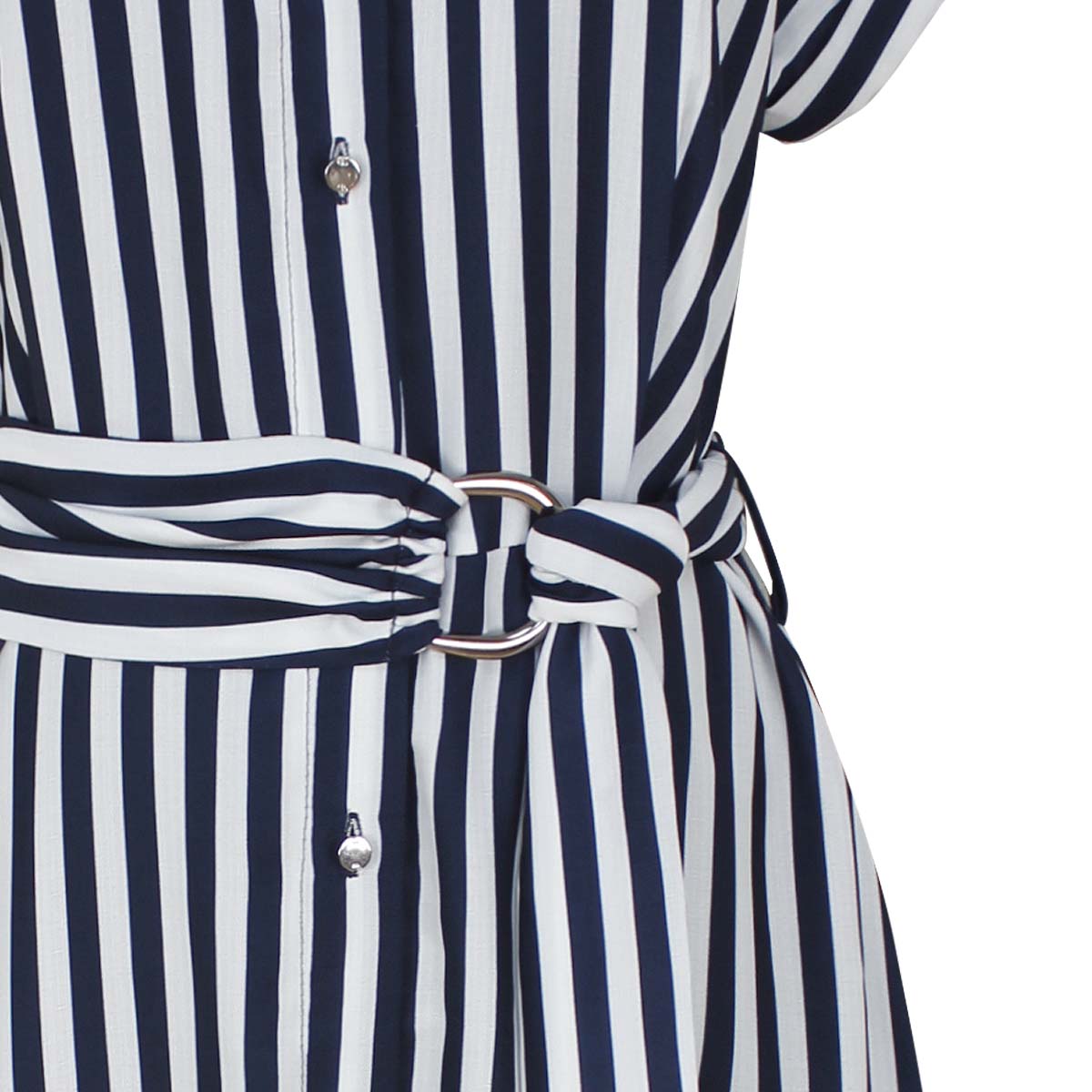 Vestido Camisero a Rayas Basel