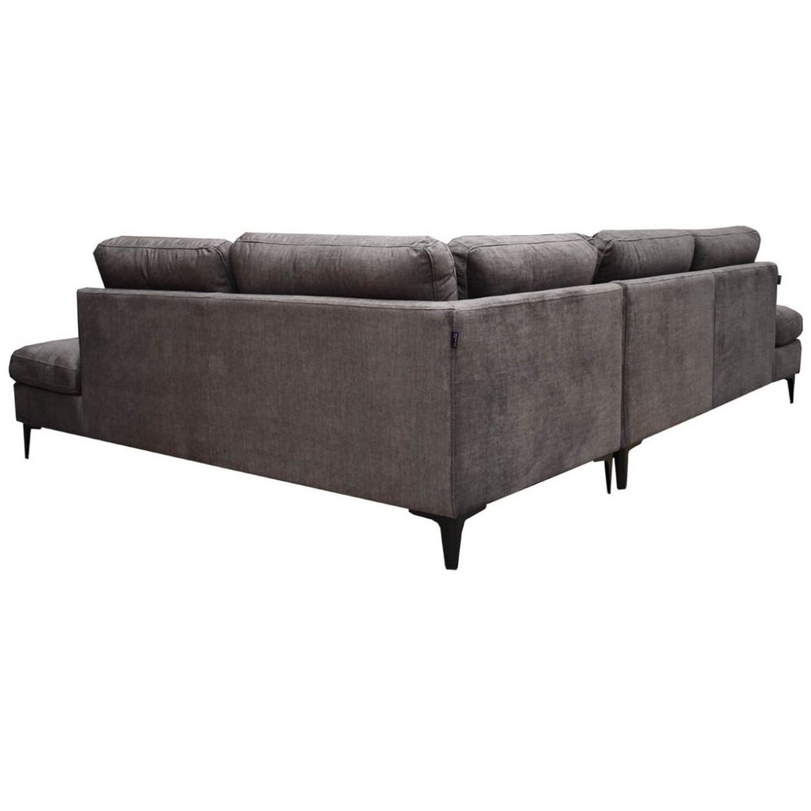 Sala Modular 2 Piezas Derecho Desio S  Gris  Muebles Liz