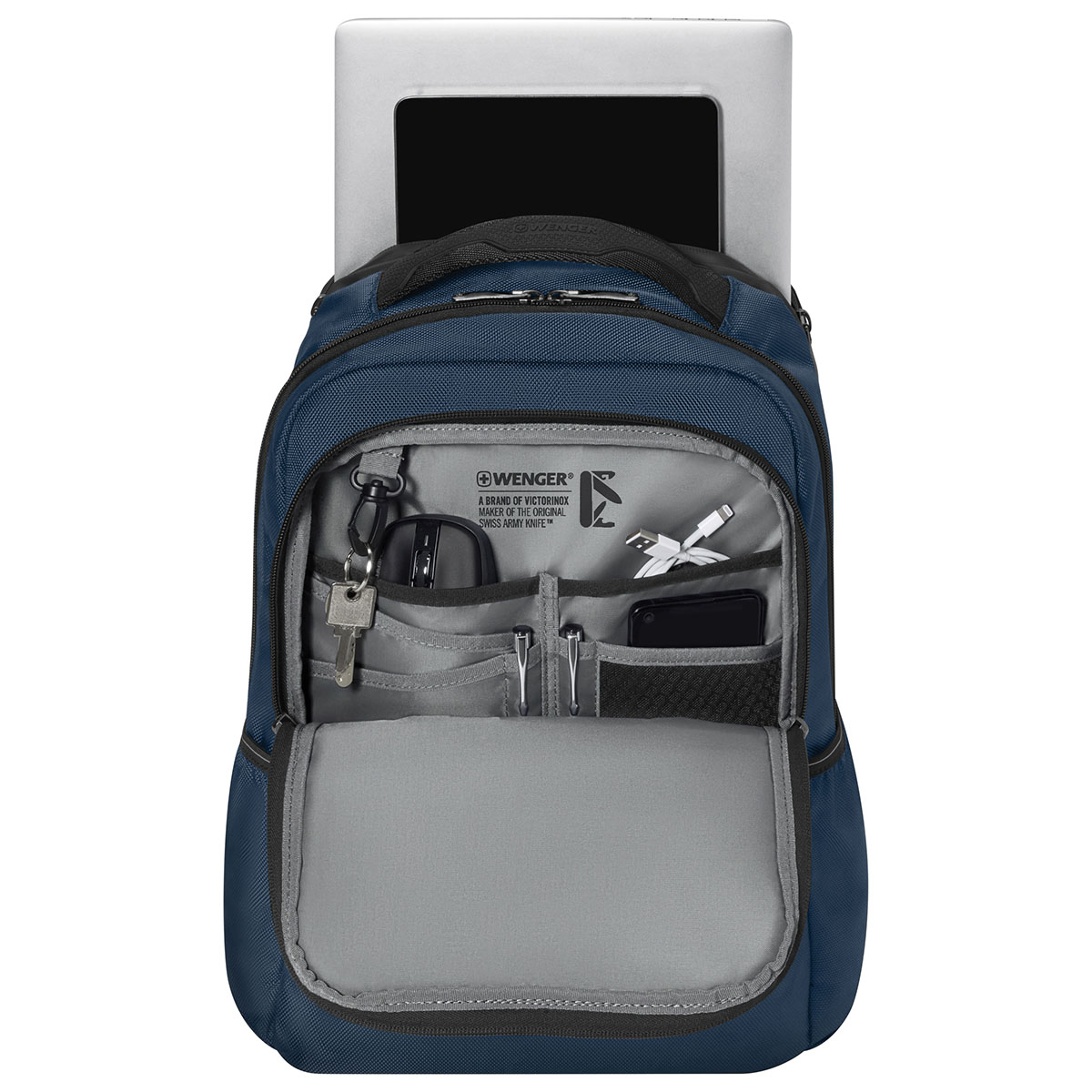 Mochila New Essentials Xe Resist Zul Oceano Wenger