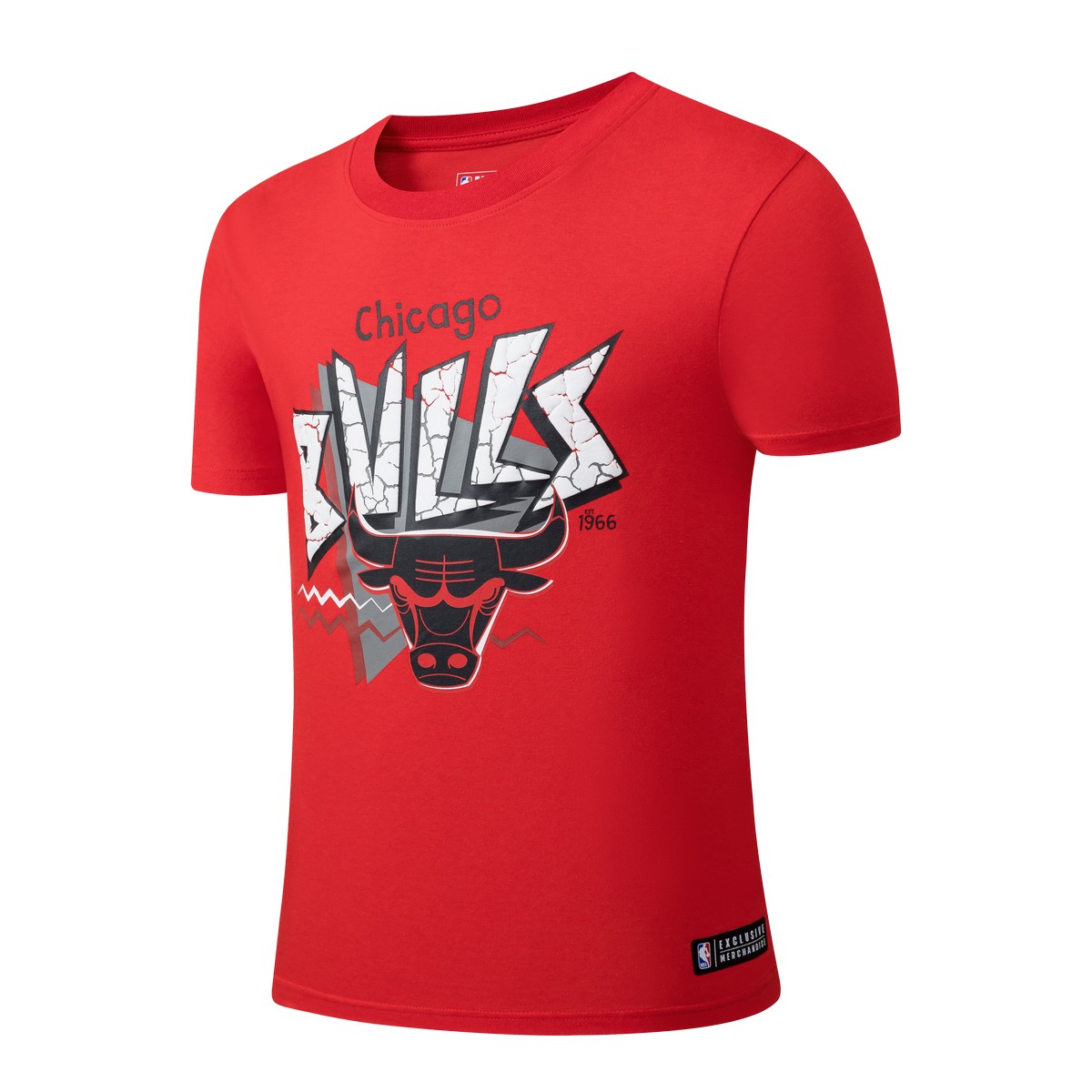 Playera Deportiva Chicago Bulls Roja para Hombre Nba