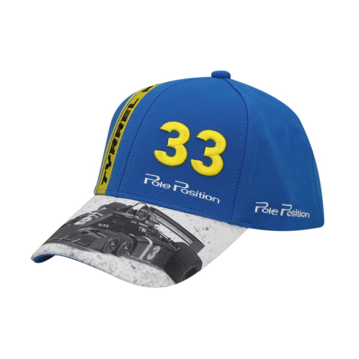 Gorra Azul Pole Position Tyrrell 34 Unisex