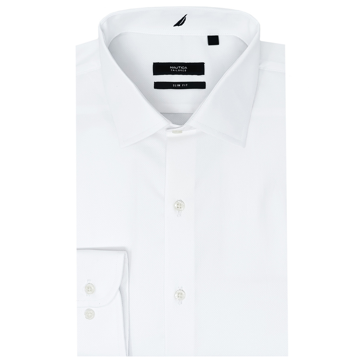 Camisa de Vestir Slim Fit Diseño Liso para Hombre Nautica