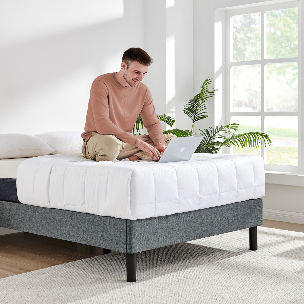 Juego de Colchón y Box Queen Size Luuna Original