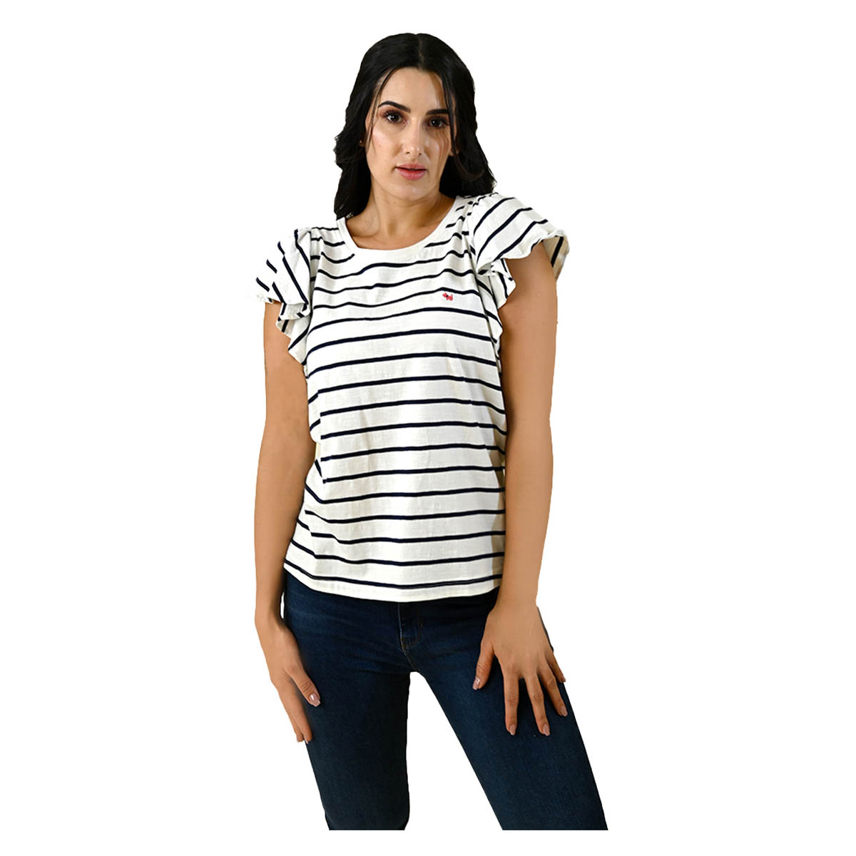 Playera con Olanes  para Mujer Ferrioni