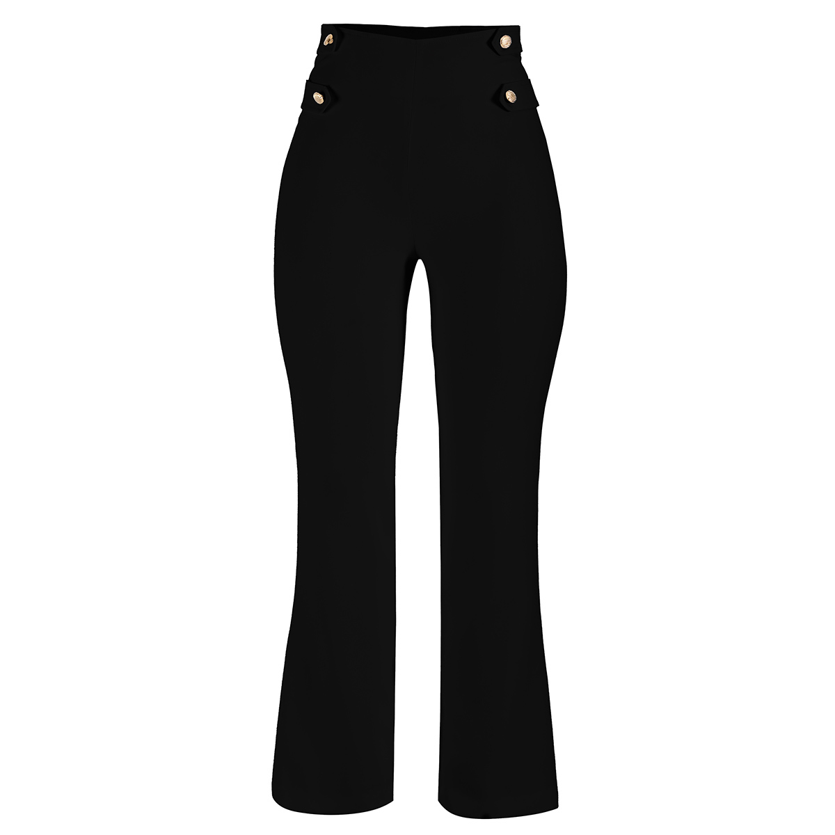  Pantalón Recto para Mujer Petite Michel Paulini