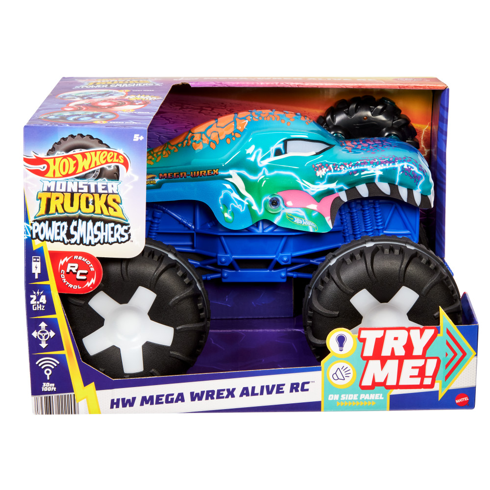 Hot Wheels Monster Trucks Mega Wrex Escala 115