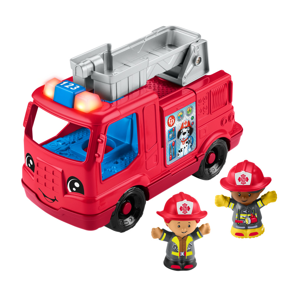 Fisher Price Little People Camion Bomberos Mediano