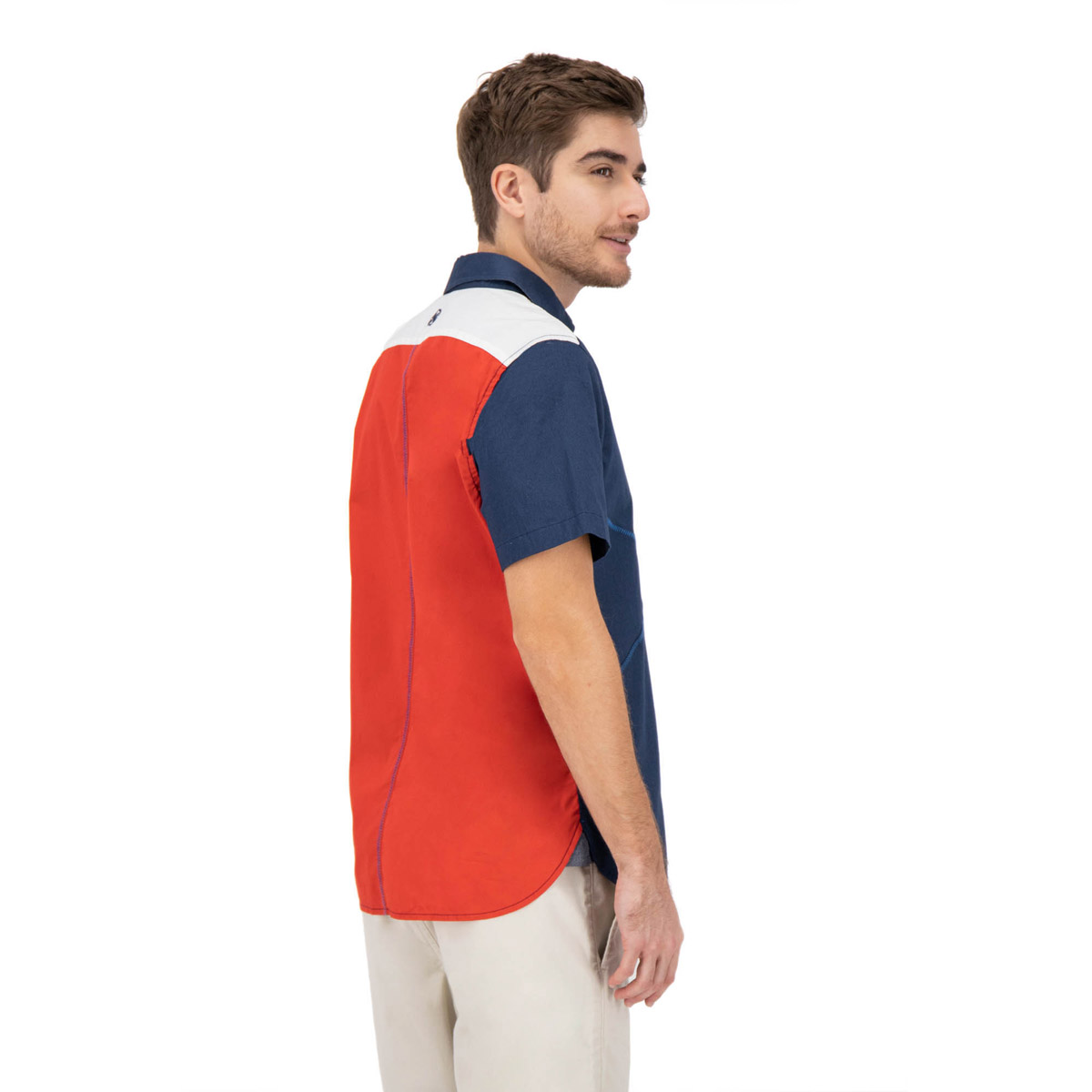 Camisa de Manga Corta para Hombre Nautica Jeans Co