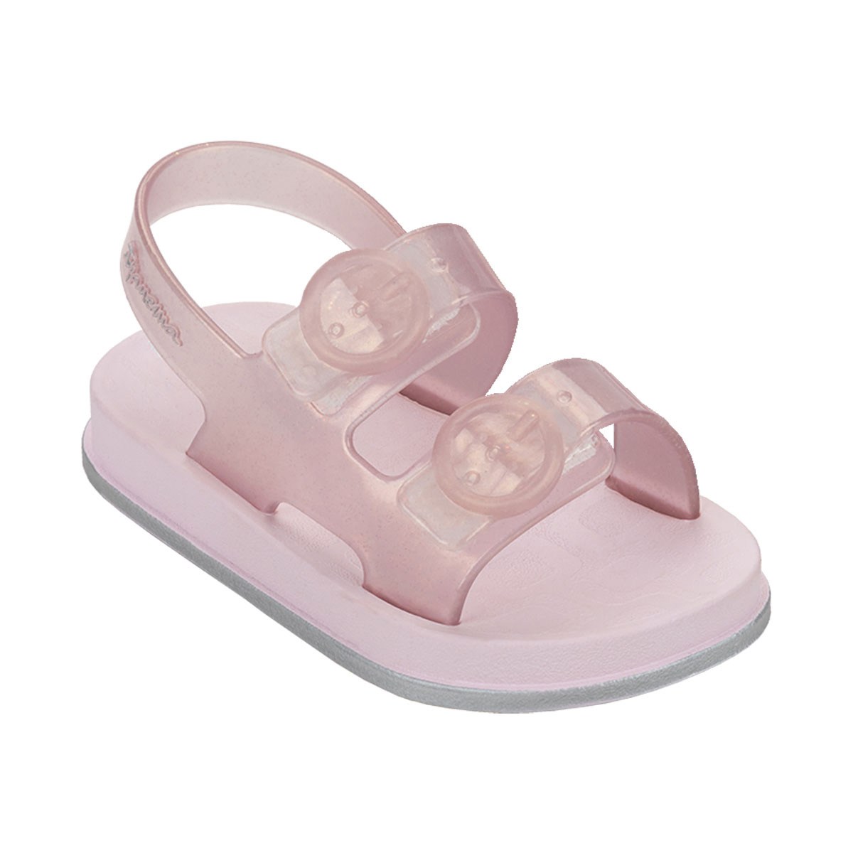 Sandalia con Velcro 11-15 Rosa para Niña Ipanema