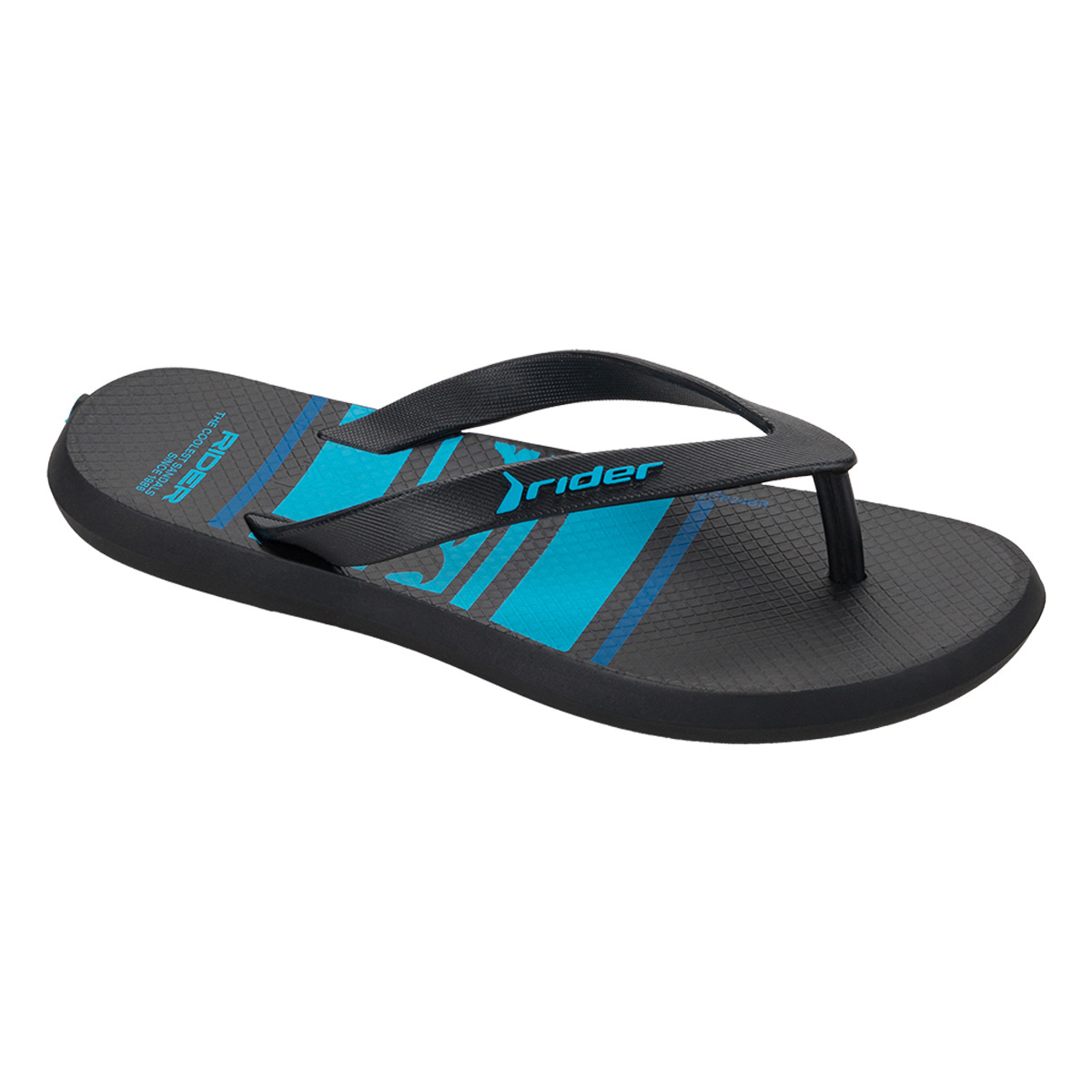 Sandalia Flip Flop 19-24 Negro Rider para Niño Rider