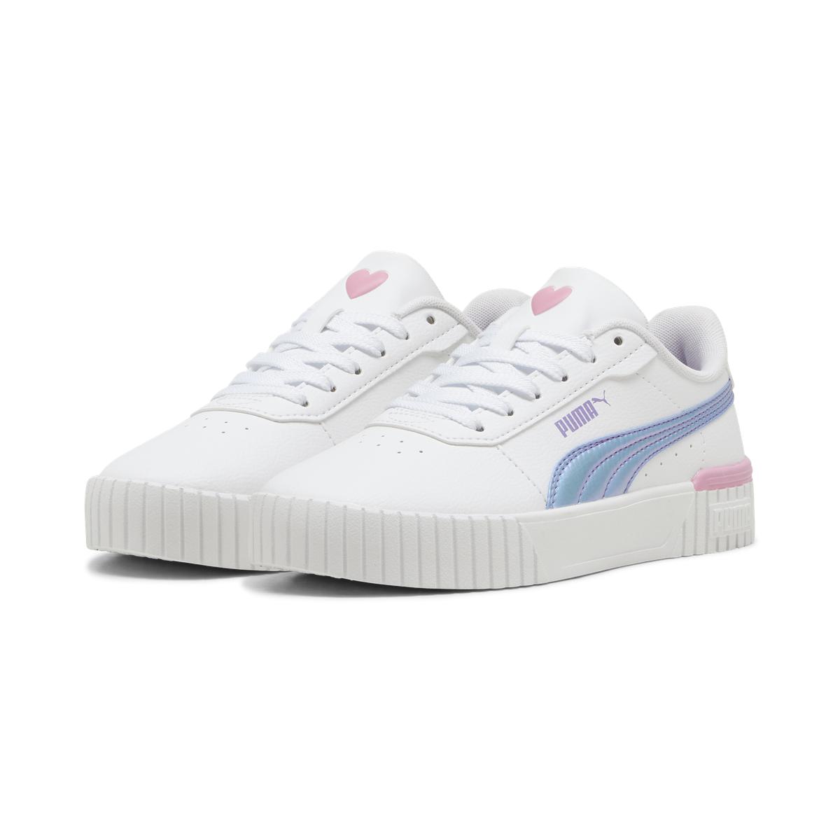 Tenis Carina Bouncy con Agujeta 22 25 Blanco para Nina Puma