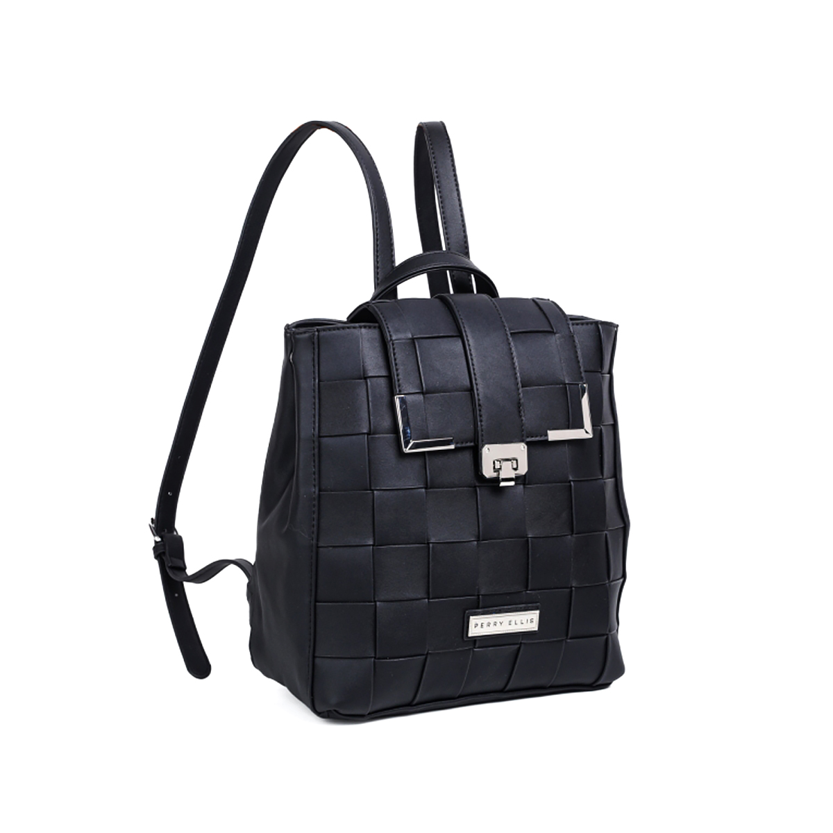 Bolso Mochila Negro para Mujer Perry Ellis