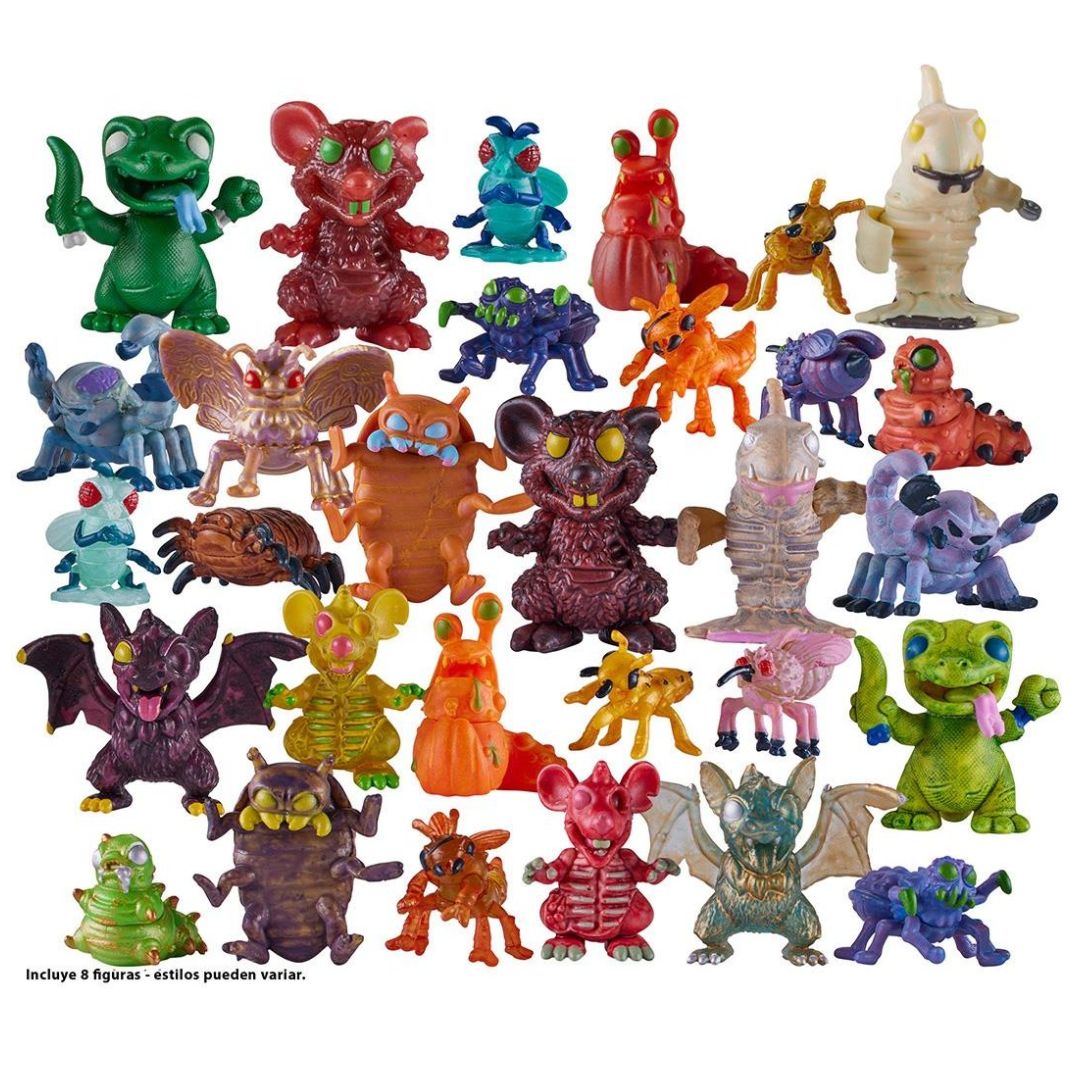 Figuras Coleccionables Terror Fried Cubeta 8 Pack Bandai