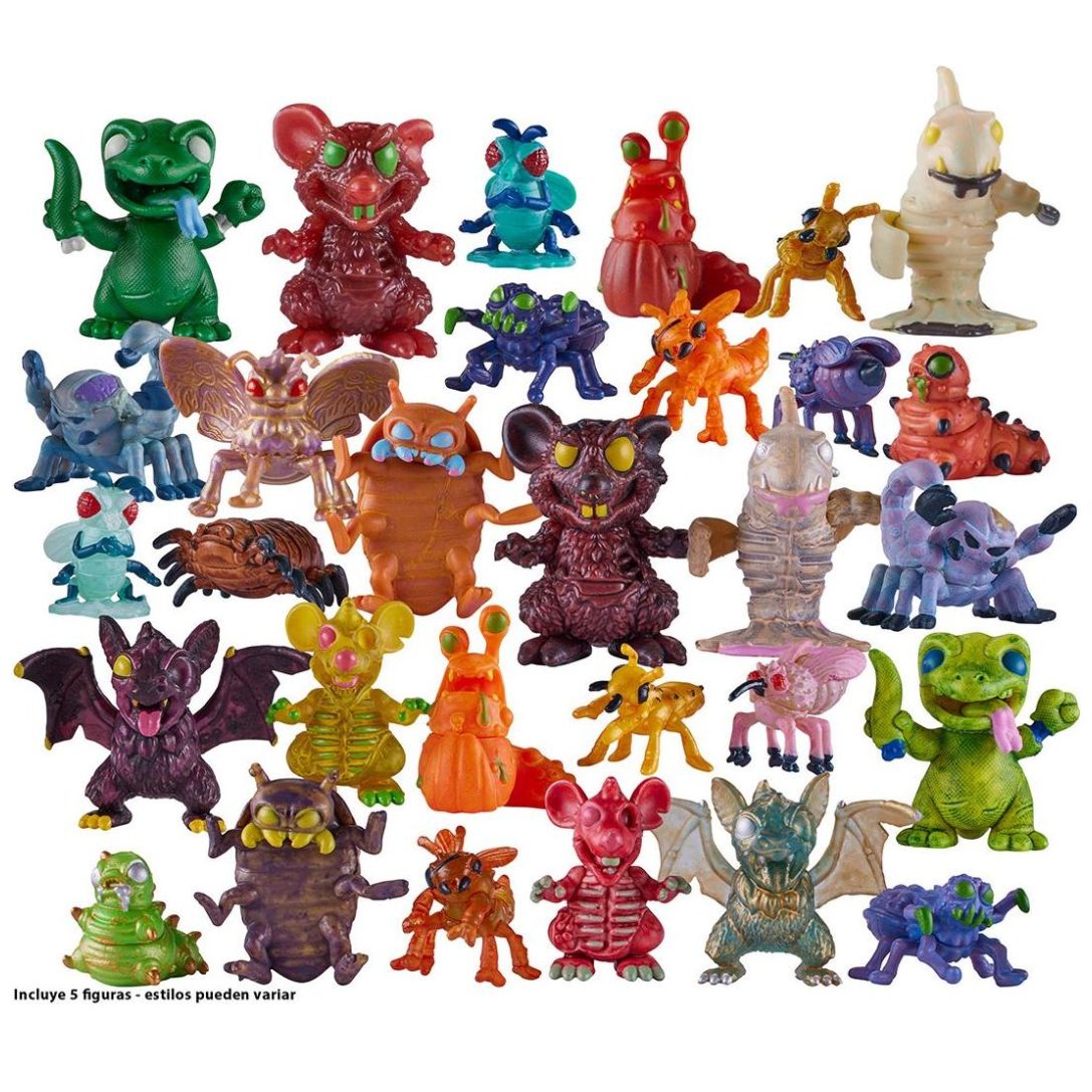 Figuras Freaky Coleccionable Terror Fried Combo 5 Pack Bandai