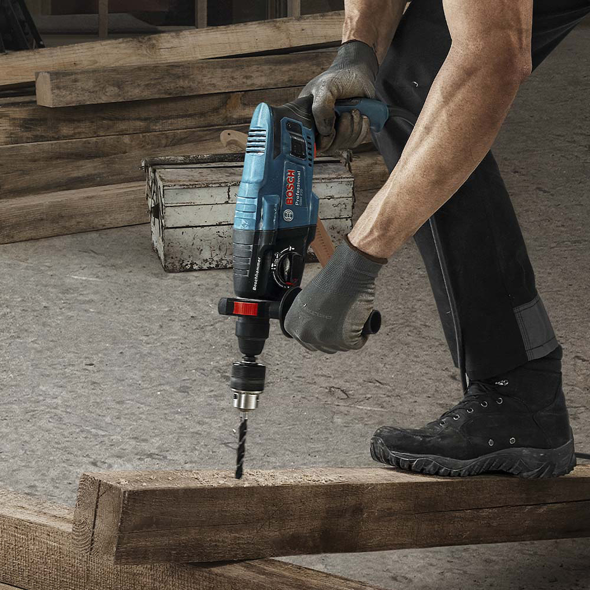 Martillo Bosch Perf Sds Gbh 220 720W