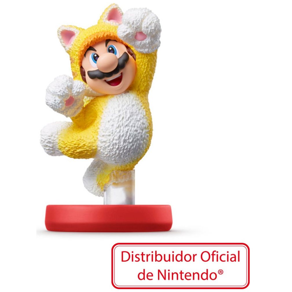 Figura Amiibo Cat Mario