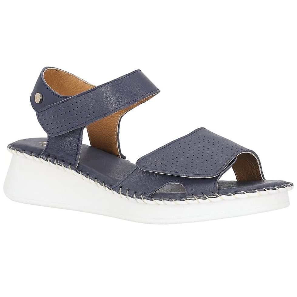 Sandalias Suela con Detalle Tejido a Mano para Mujer W Confort