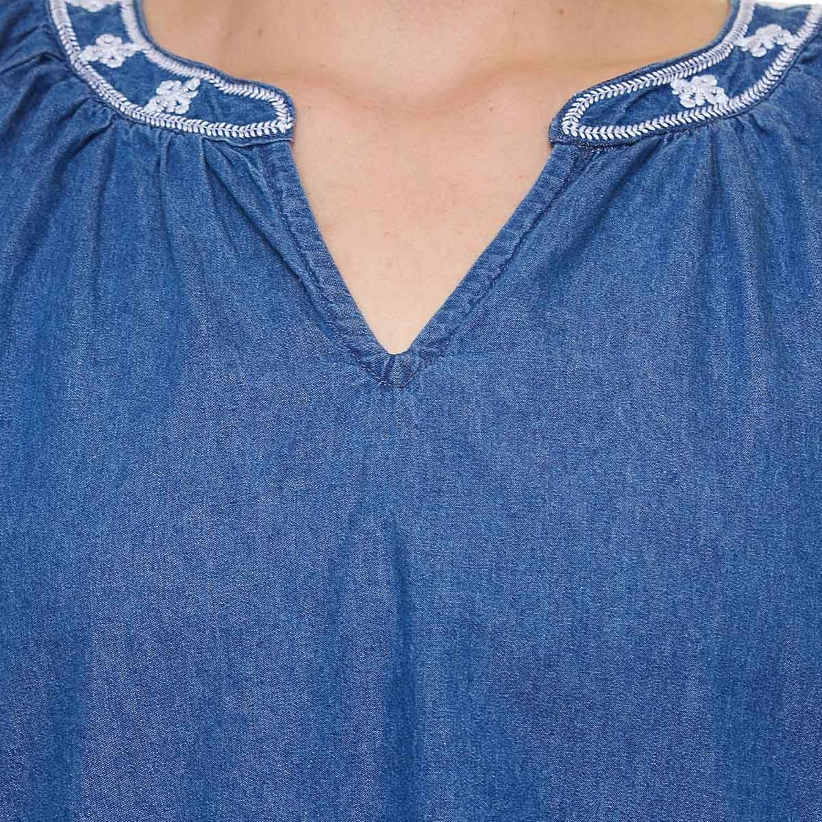 Túnica con Bordado para Dama Arqueology