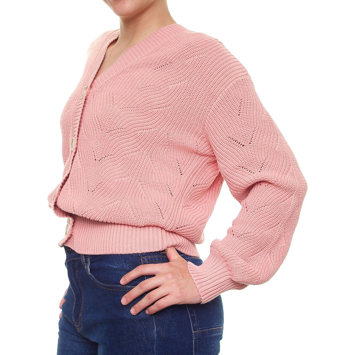 Cárdigan Calado para Dama Lifestyler