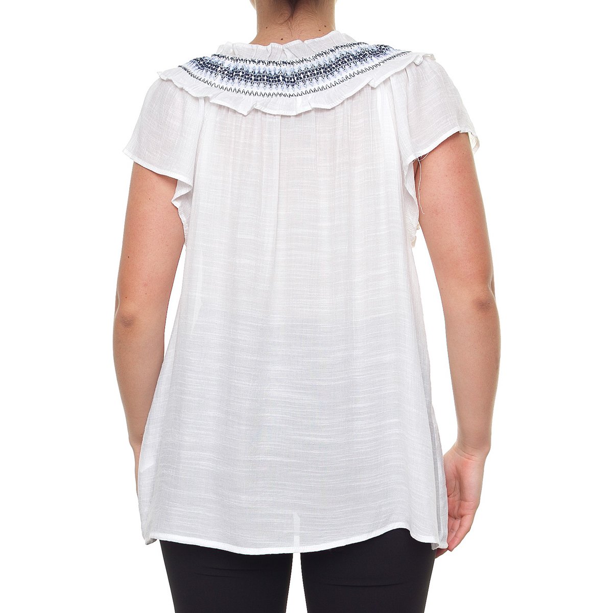 Blusa con Olanes para Mujer  Talla Extra Philosophy Jr Plus