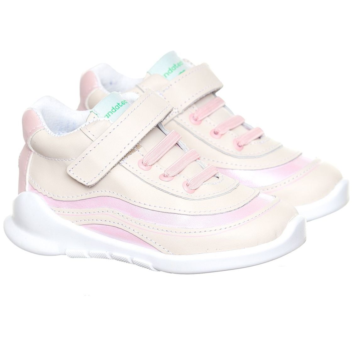 Tenis con Velcro 13-16 Beige Andanenes