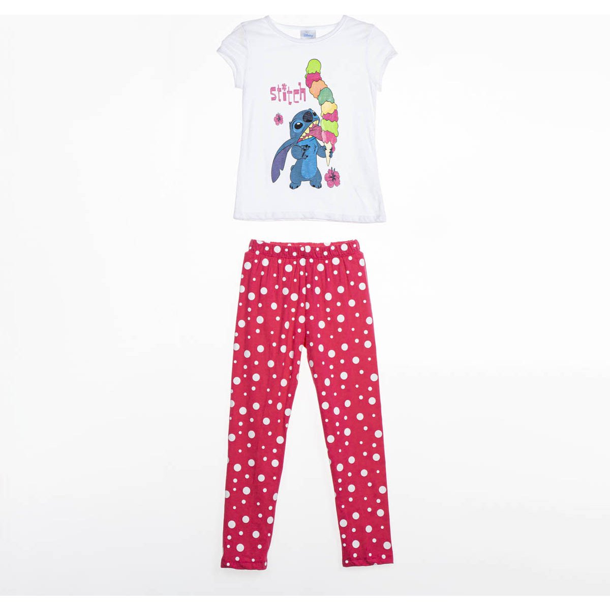 Pijama Manga Corta para Niña Disney