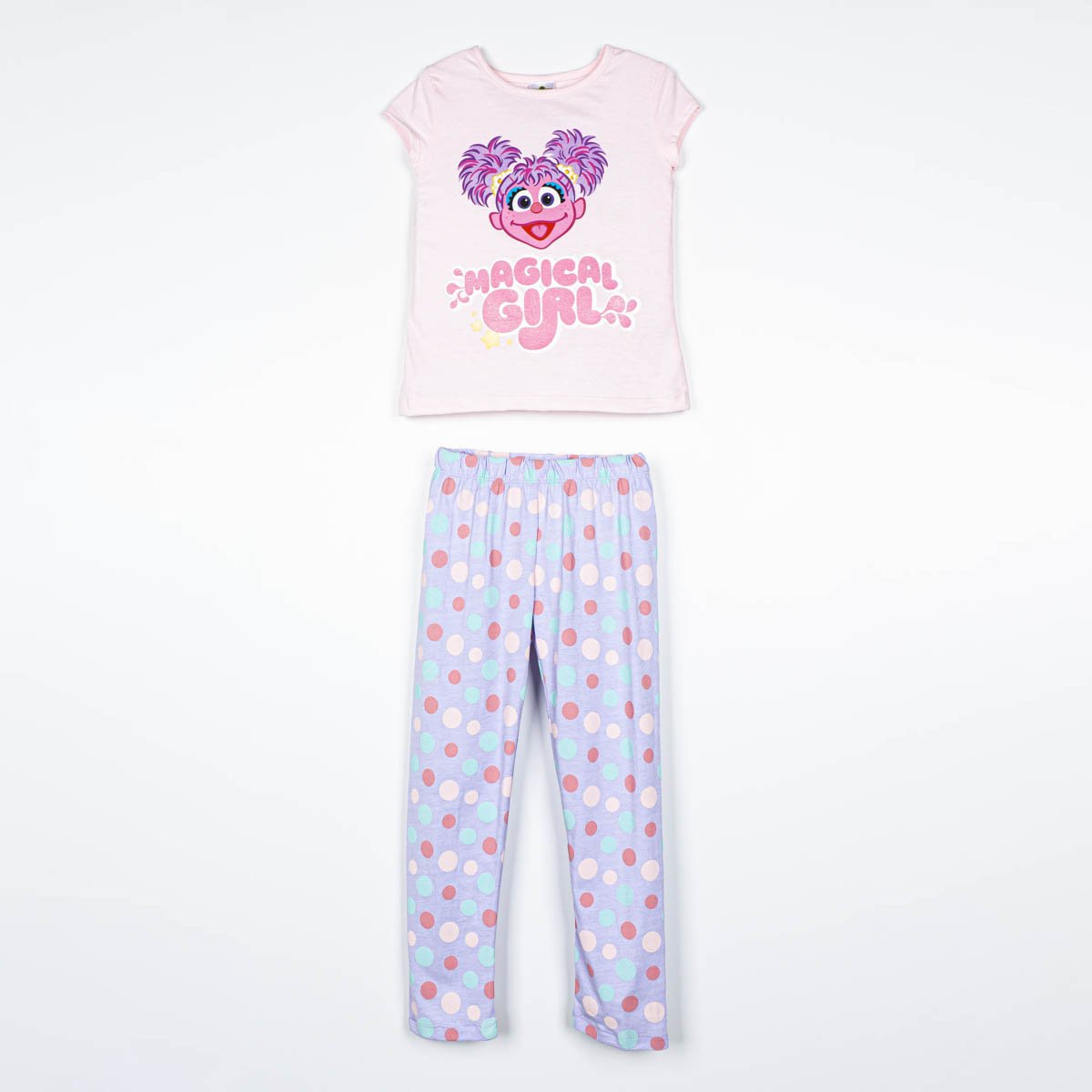 Pijama Manga Corta para Niña Plaza Sesamo