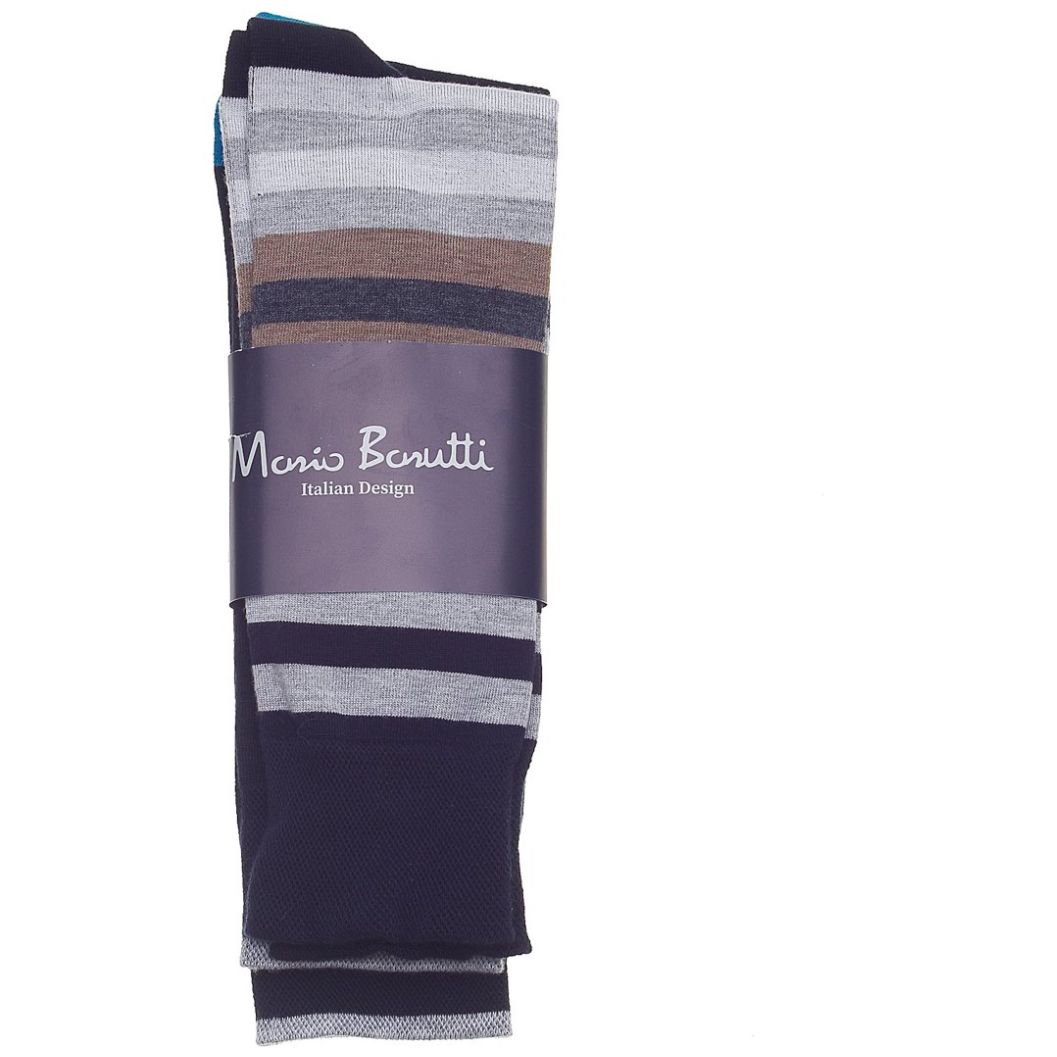 Calcetínes Mario Barutti Diseño Estampado para Hombre (2 Pack)