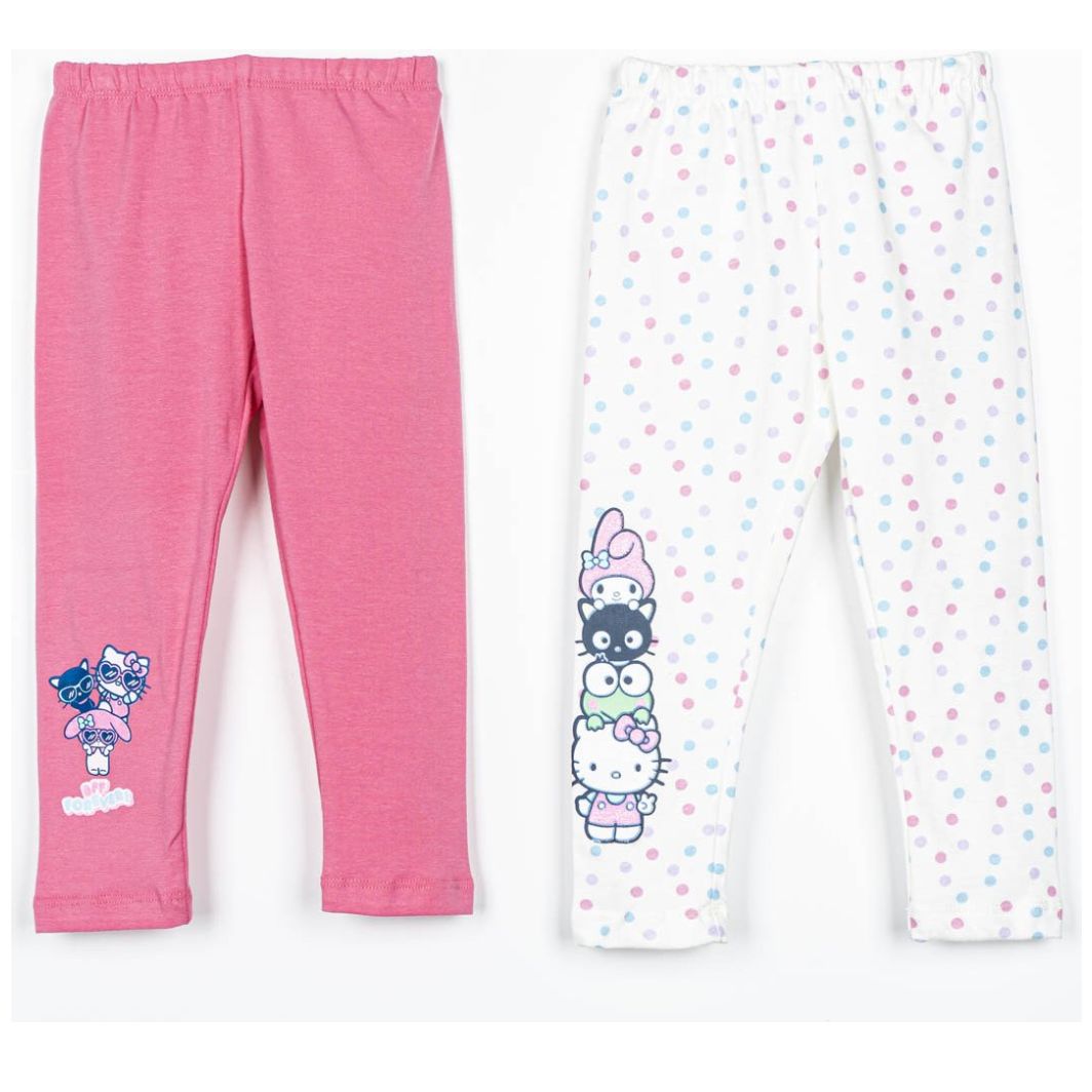 Set de 2 Leggings para Bebé Hello Kitty