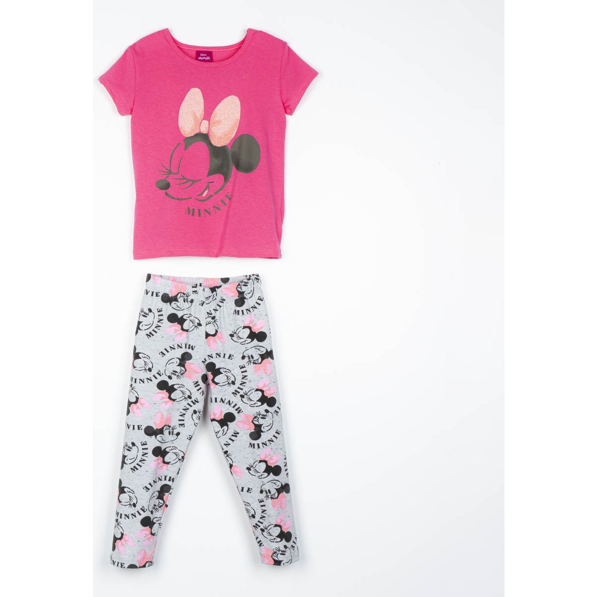 Pijama con Pantuflas para Bebé Minnie