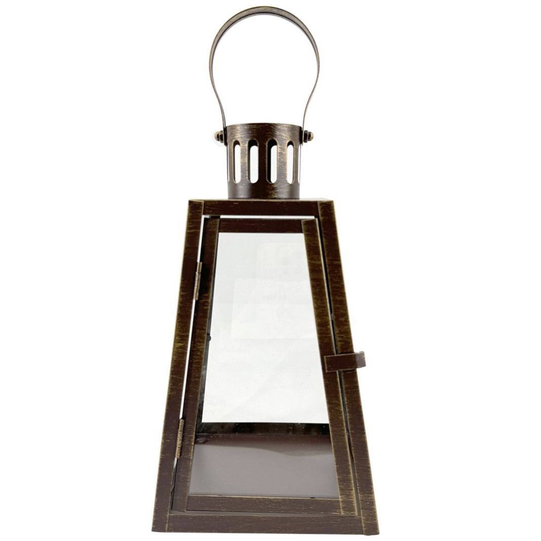 Linterna Modern Port Brown Mediana Vintage Home