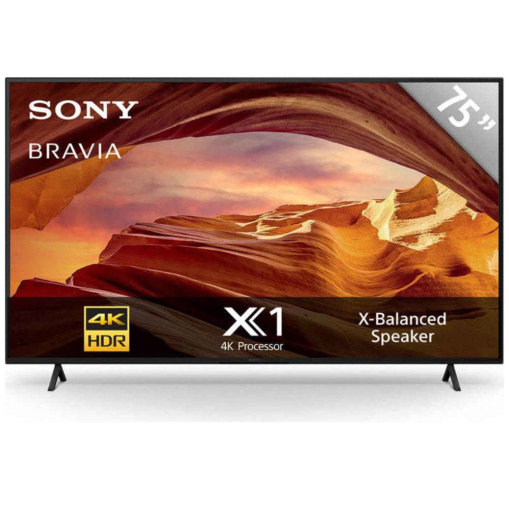 Pantalla Sony 75" 4K Google Tv Kd-75X77L