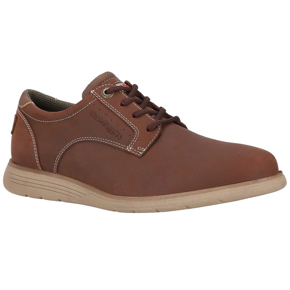 Zapato Choclo en Piel Diseño Liso para Hombre Hush Puppies