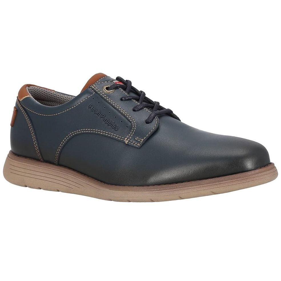 Zapato Choclo en Piel Diseño Liso para Hombre Hush Puppies