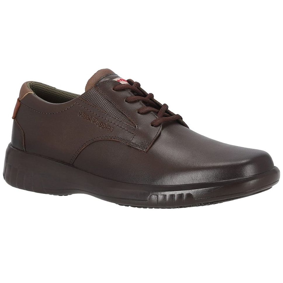 Zapato Choclo en Piel Diseño Liso para Hombre Hush Puppies