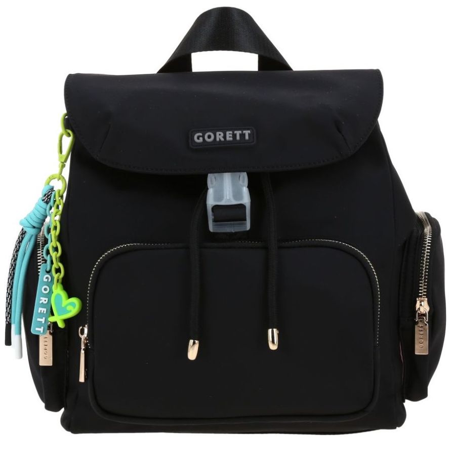 Bolso Backpack Negro para Mujer Gorett