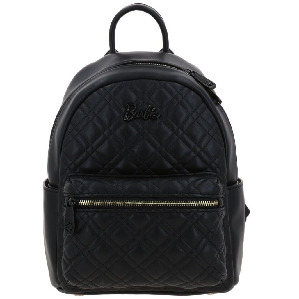 Bolso Backpack Negro para Mujer Barbie By Gorett