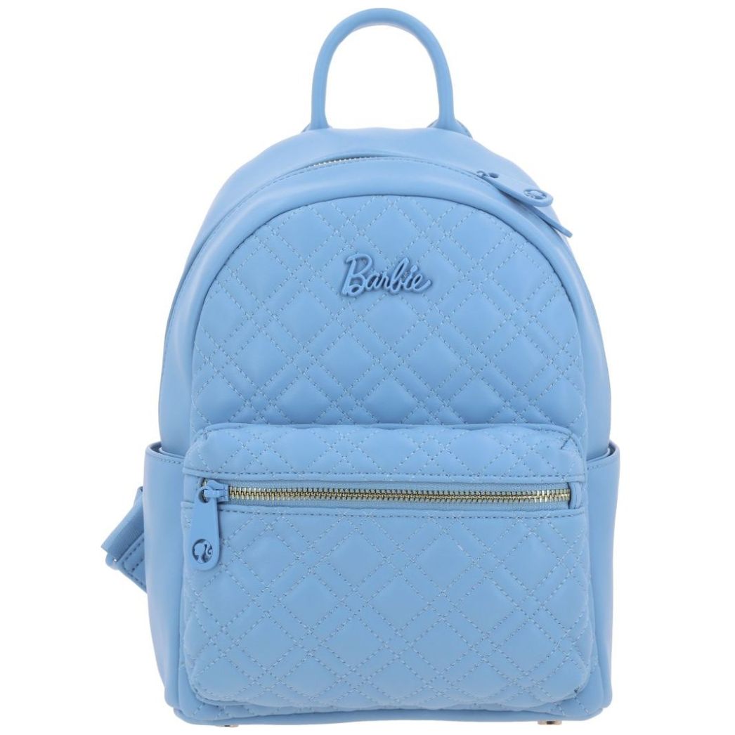 Bolso Backpack Azul para Mujer Barbie By Gorett