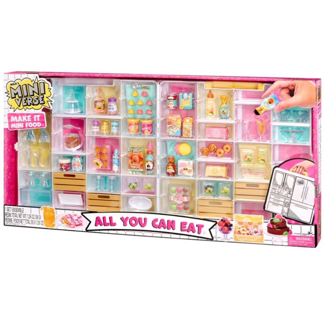 Set de Juego Miniverse Todo lo Que Puedes Comer Mgae