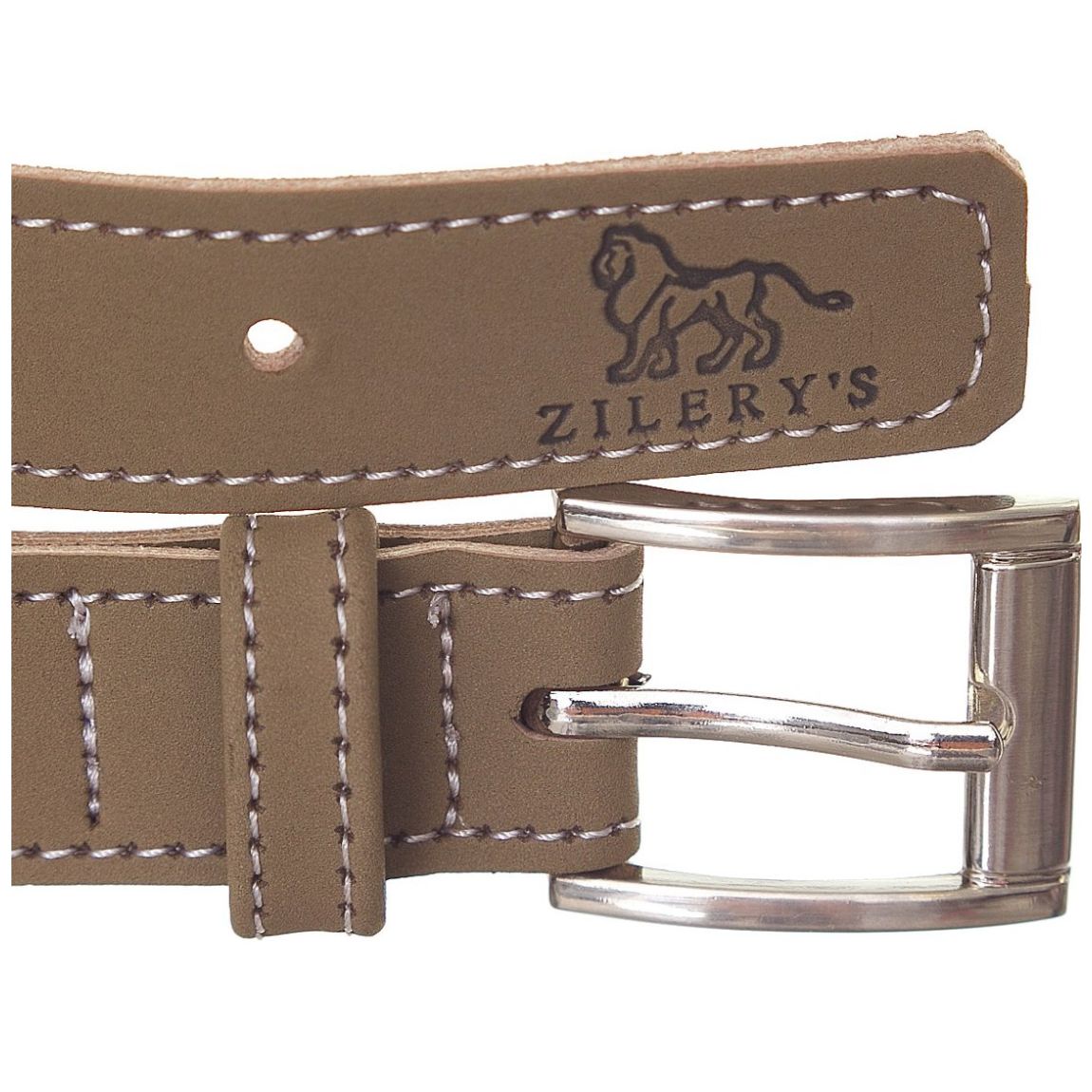 Cinturon Elástico Color Beige Zilery´s para Mujer